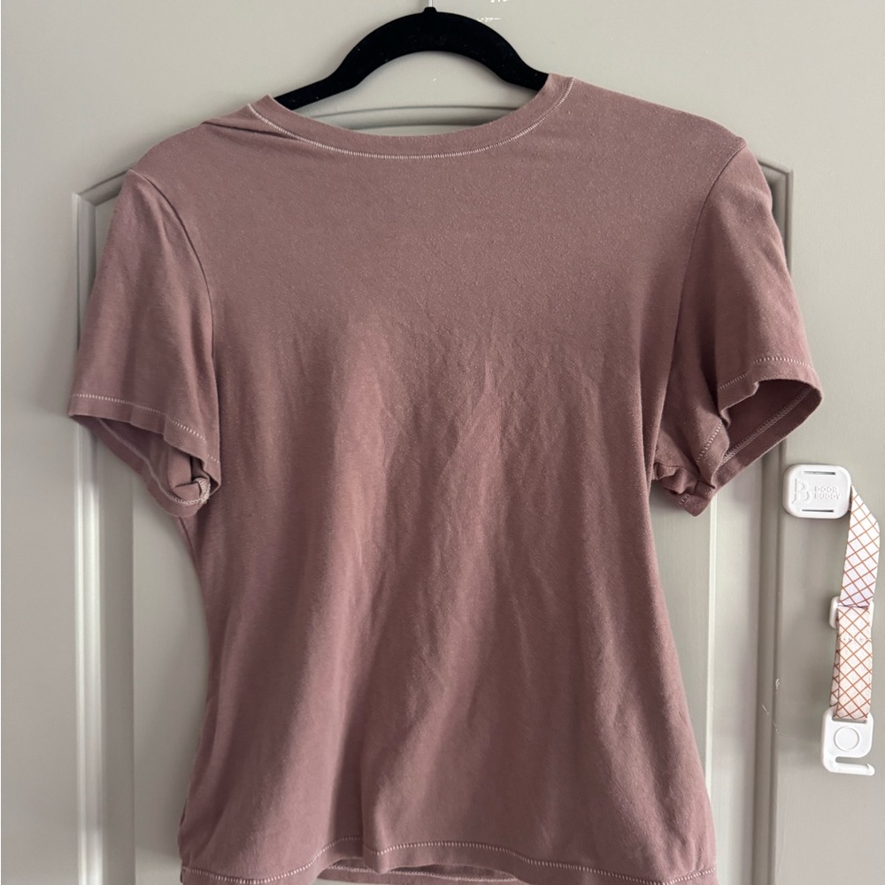 SKIMS Mauve Short Sleeve Tee
